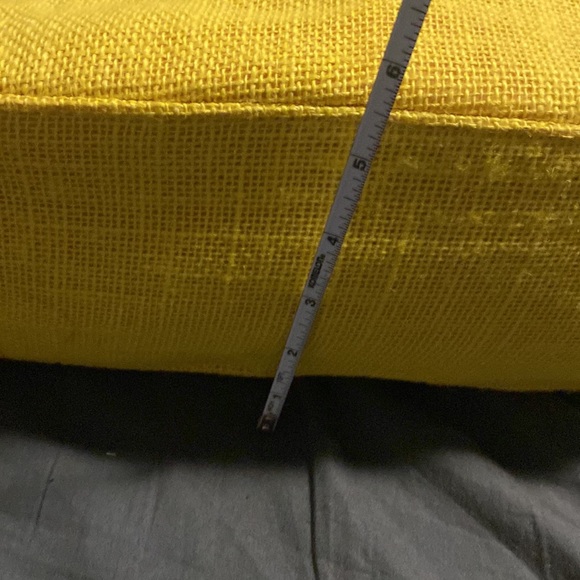 Straw Studios Summer tote. Yellow brand new - Picture 5 of 7